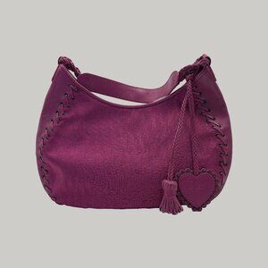 Dior Heart Charm Hobo Bag in Fuchsia